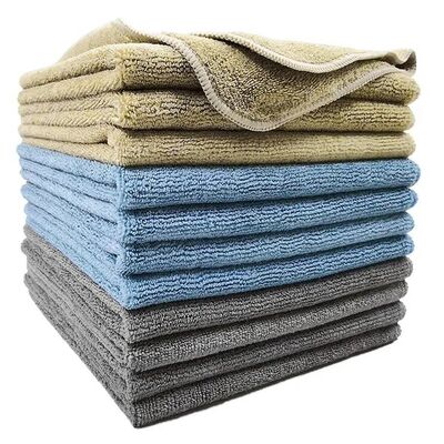 Beli Lapisan Pembersih Mikrofiber Sudut Bulat 16x16 Inci Untuk Dapur Atau Rumah pembuatan online