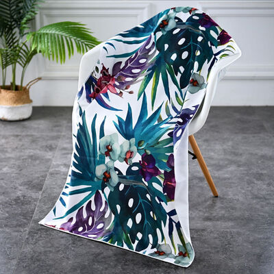 Buy Customize Full Side Printing 100% Microfiber Beach Towel With Cheap Price online manufacture