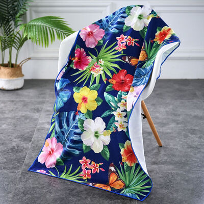 comprar Impressão de toalhas de praia de microfibra personalizadas com baixo custo Fabricação em linha