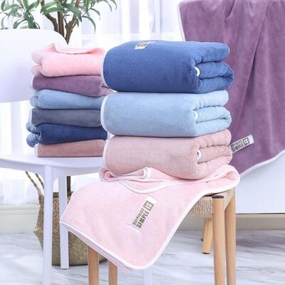 Mua Phòng tắm Coral Fleece Microfiber Hair Towel Dùng trong du lịch sản xuất trực tuyến