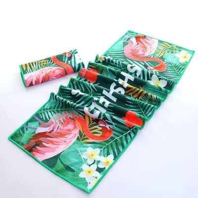 Beli Jamur Proof Microfiber Gym Towel Mudah Pengangkut Serbaguna Microfiber Sweat Towel pembuatan online