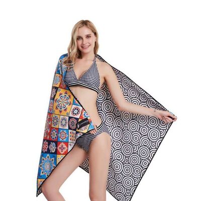 Beli Kain Waffle Weave Microfiber yang dapat disesuaikan Mudah dibersihkan Buktinya Kelembaban pembuatan online