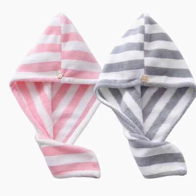 acheter Paquet de 2 capuchons de séchage de cheveux en microfibre fabrication en ligne