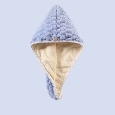 satın al Çift Katmanlı Hızlı Kurumuş Saç Havlu Sarğısı - Hafif Saç Bakımı İçin Absorbent Cilt Dostu Mikrofiber Havlu Çevrimiçi üretim