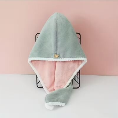 comprar Gorro de microfibra ultrasuave para secar el cabello que absorbe el agua 3× más rápido para un cabello suave y sin encrespamiento con tamaño personalizable Fabricación en línea