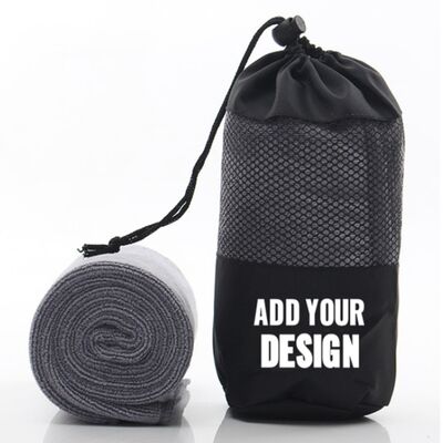Buy Fast-Drying Microfiber Sports Towel with Mesh Pouch – Compact for Travel & Outdoor Fitness online manufacture
