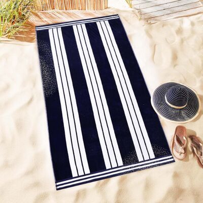 Buy Luxury Cotton Beach Towel – Ultra Soft, Sand Resistant, and Quick Drying Beach Blanket for Poolside Lounging, Resort Holidays, and Seaside Escapes online manufacture