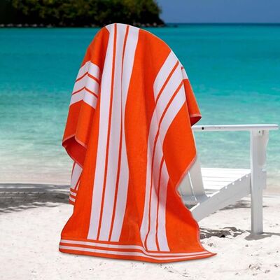 Buy Soft and Lightweight GOTS-Certified Organic Cotton Beach Towel and Travel Blanket online manufacture
