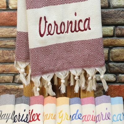 comprare Monogrammed Quick-Dry Performance Towel with Custom Initials in Microfiber for Athletic Use fabbricazione online