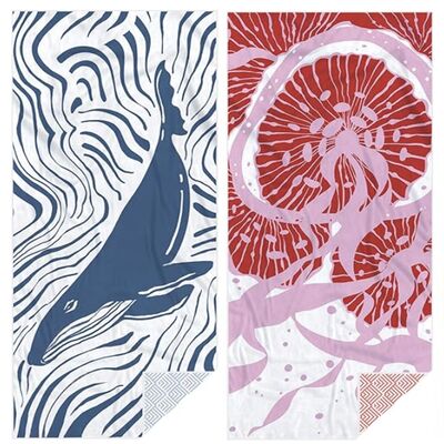 Buy Premium Quick Dry Microfiber Beach Towel Compact Gym and Travel Essential online manufacture