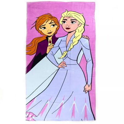 comprare Disney Frozen Anna e Elsa Soft Absorbent Breathable Beach Towel per piscina e bagno per bambini fabbricazione online