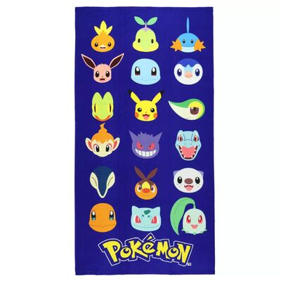 kupować Oficjalnie licencjonowany ręcznik plażowy Pokemon z żywym wielobarwnym wzornictwem i dużym rozmiarem 32x64 cali produkcja online