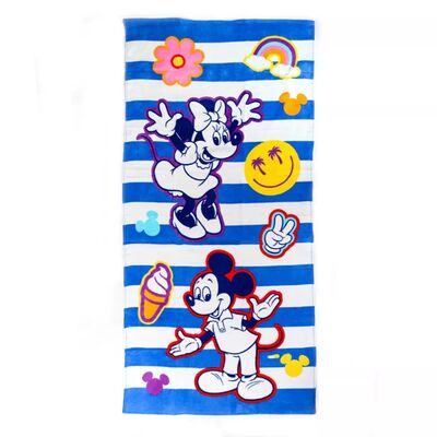 acheter Disney Minnie Mouse et Mickey Mouse serviette de plage avec un design de personnage classique pour le plaisir de la famille fabrication en ligne