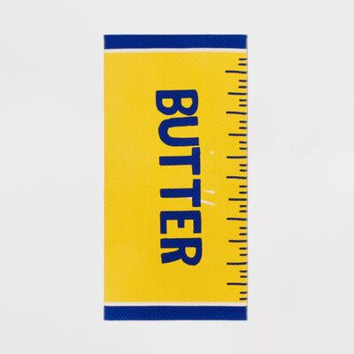 comprare Asciugamano da spiaggia al burro in giallo ️ 100% cotone Terry per l'assorbimento di peluche e il conforto della costa soleggiata fabbricazione online
