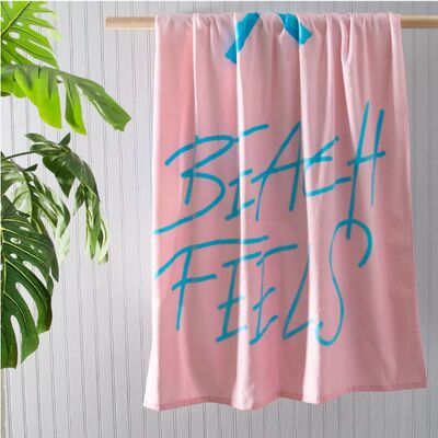 comprar Toalha de praia de algodão 100% ultra-leve com tecnologia avançada de secagem rápida para viagens e dias de praia minimalistas Fabricação em linha