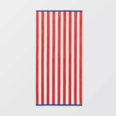 ซื้อ แผ่นผ้าเช็ดชายหาดแบบ Classic Stripe XL 70x140cm ด้วยเทคโนโลยีแห้งเร็วและการออกแบบทนทราย การผลิตออนไลน์