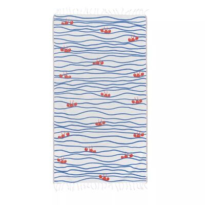 buy Eco-Friendly GOTS-Certified Organic Cotton Beach Blanket with Recycled Material and Biodegradable Design for Sustainable Picnics online manufacture