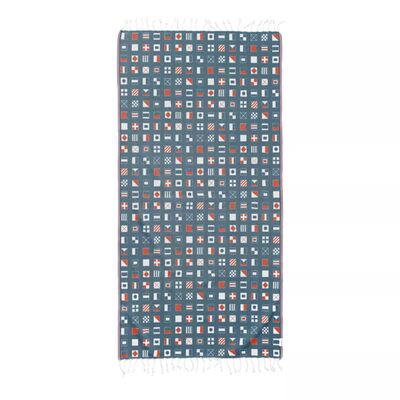 comprar Toalha de praia do Festival Bohemian com toalhas turcas - Cobertura de piquenique resistente à água para reuniões ao ar livre fáceis de transportar Fabricação em linha