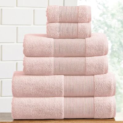 comprar Toalha de Algodão Orgânico com Certificação GOTS e Tecido Cloud Comfort - Conjunto de Banho Sustentável de 6 Peças Fabricação em linha