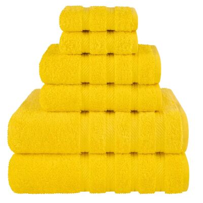 satın al Premium 6 Parça 100% Pamuk Banyo Havlu Set Ultra Yumuşak Yüksek Absorbent Lüks Havlular Çevrimiçi üretim