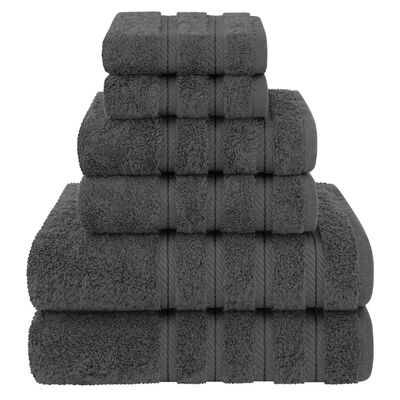 comprar Conjunto de estilo hotel de 6 toallas de baño hechas de 100% algodón de primera calidad Fabricación en línea