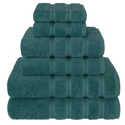 acheter Ensemble de 6 serviettes de bain douces et absorbantes 100% coton pour une utilisation quotidienne fabrication en ligne