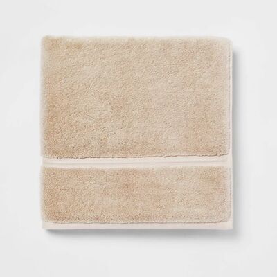 acheter Une serviette de bain en coton lavable à la machine de 600 grammes avec boucle suspendue intégrée pour un séchage et un stockage faciles fabrication en ligne