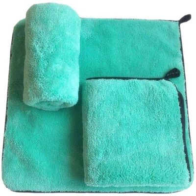 40x40cm Máy khăn microfiber để làm sạch xe ô tô có thể rửa được tùy chỉnh hấp thụ cao