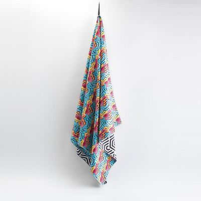 Double Sides Printing Quick Dry Beach Towels Sand Proof Customized