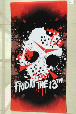 100% Cotton Promotional Microfiber Towels Customizable Edge To Edge Printing