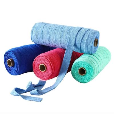 Customizable Mop Strips Mildew Proof Microfiber Strip Mop In Roll Versatile
