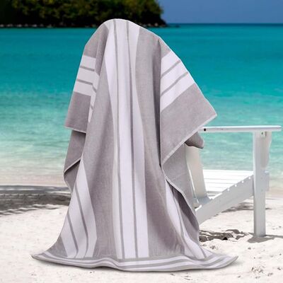 Turkish Cotton Beach Towel – Sand Resistant Peshtemal Towel with Customizable Size and Sublimation Printing