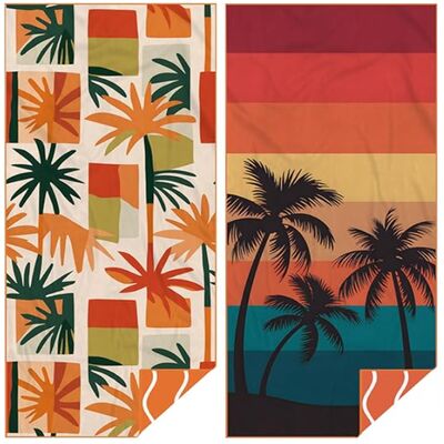 Extra Large Quick Dry Microfiber Beach Towel for Swimming and Travel Adventures