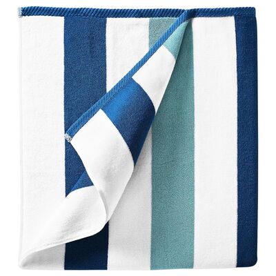 Eco-Certified Luxury Beach Towel with Yarn-Dyed Technic and Sustainable Production