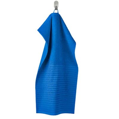 Azure Fresh 100% Cotton Hand Towel - Highly Absorbent 40x80 cm Bathroom Towel for Kitchen & Bath