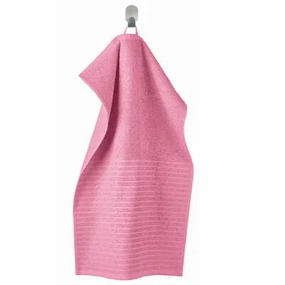 소프트 핑크 100% 면 손수건 40x80 cm, 세탁기 사용 가능, 욕실 및 주방 수건