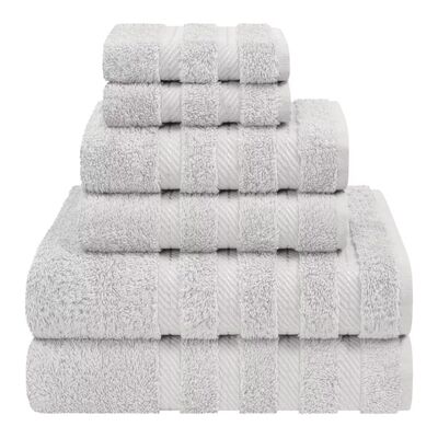 Quick-Dry Ultra Lightweight Space Saving Cotton Towel Set for Travel and Small Spaces